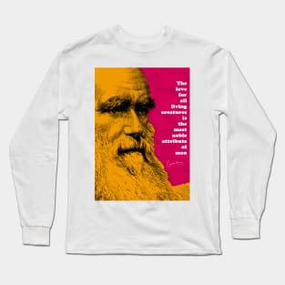 Charles Darwin Quote 2 Long Sleeve T-Shirt